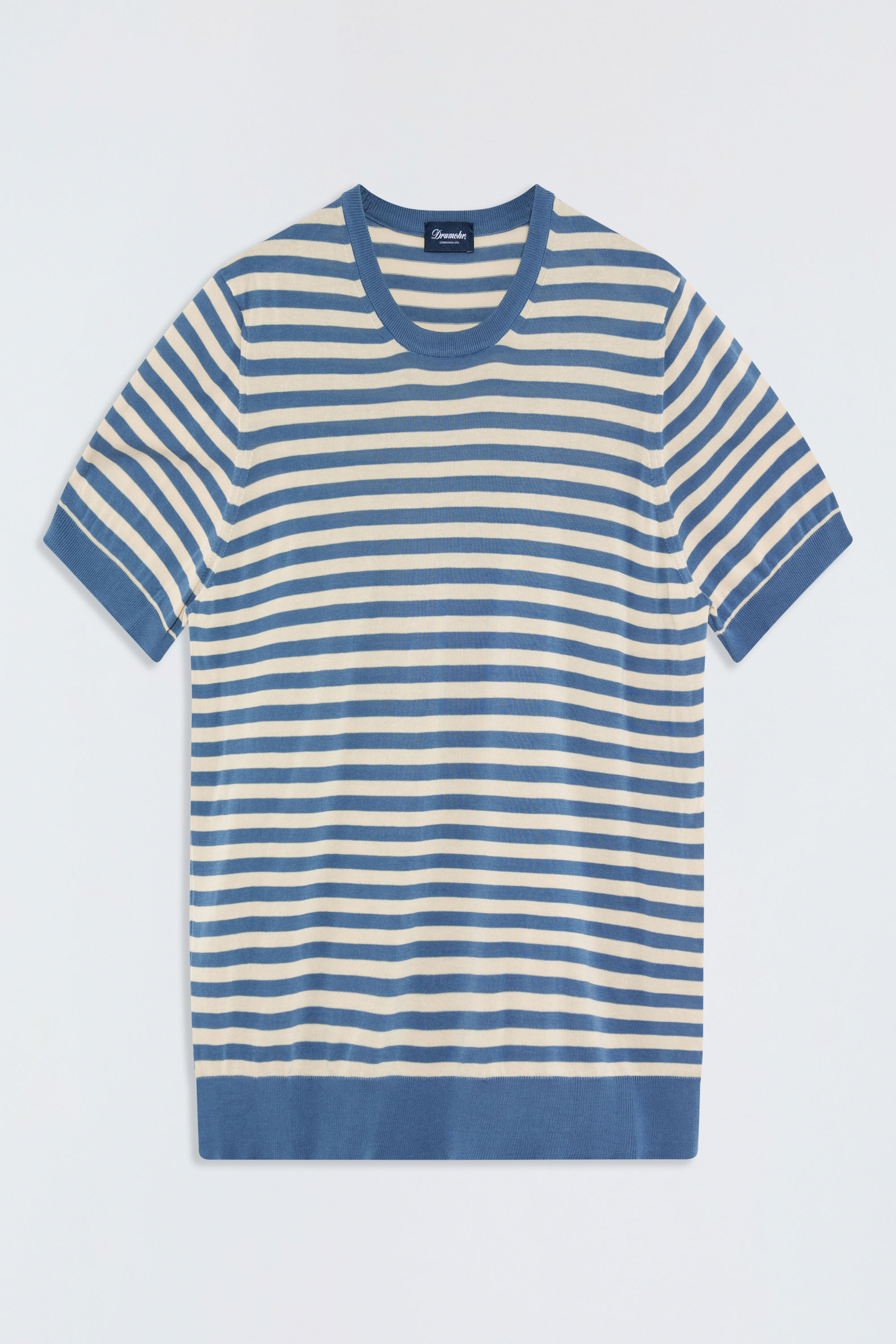 Tシャツ・カットソー DRUMOHR Men T Shirts D0KK303 790 Blue Logo T-shirt | Dark Blue | Jack & Jones®